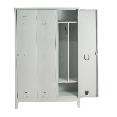 Armadio spogliatoio 3 posti 101x33 cm. SPORCO/PULITO SCARPE