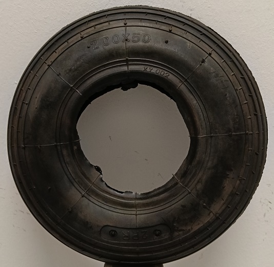 COPERTONE RIGATO Ø 200x50 P.80 kg